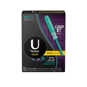 Kotex Sleek Unscented Tampons Regular