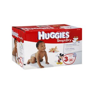 Huggies Snug & Dry Disney Baby Diapers Size 3 (16-28 lb)