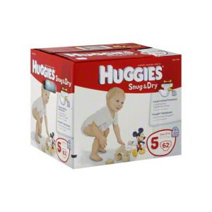 Huggies Snug & Dry Disney Baby Diapers Size 5 (Over 27 lb)
