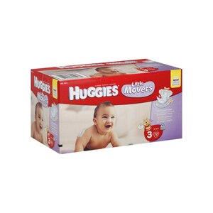 Huggies Supreme Little Movers Diapers Size 3 (16-28 lb)