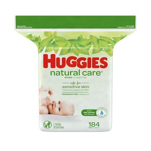 Huggies Thick 'n' Clean Natural Care Wipes Fragrance Free