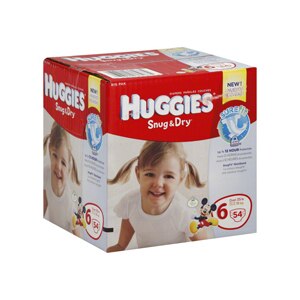 Huggies Snug & Dry Disney Baby Diapers Size 6 (Over 35 lbs)