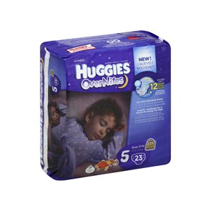 Huggies Overnites Diapers Step 5 Over 27 Lbs