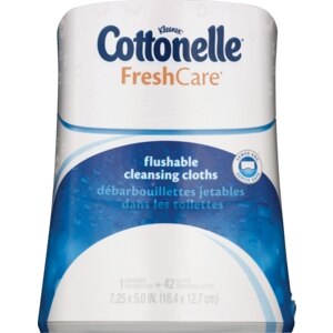 Cottonelle Fresh Care Flushable Cleansing Cloths Dispenser