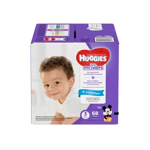Huggies Little Movers Diapers, Big Pack