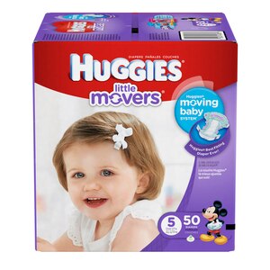 Huggies Little Movers Diapers, Big Pack