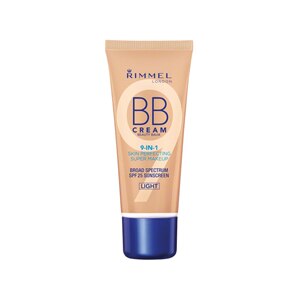 Rimmel BB Cream 9-in-1 Skin Perfecting Super Makeup, Light