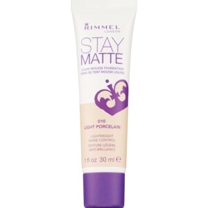 Rimmel Stay Matte Liquid Mousse Foundation, Light Porcelain 010