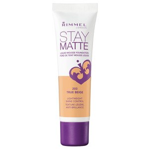 Rimmel Stay Matte Liquid Mousse Foundation, True Beige 203