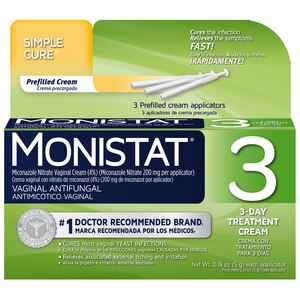 Monistat 3 Cream Prefilled Applicators