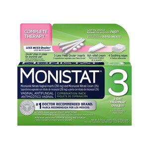Monistat Vaginal Antifungal 3-Day Treatment