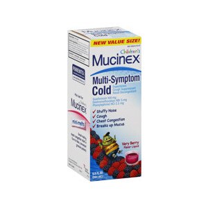 Mucinex Children's Multi-Symptom Cold Liquid Very Berry