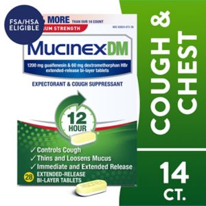 Mucinex DM Cough & Chest Congestion Tablets
