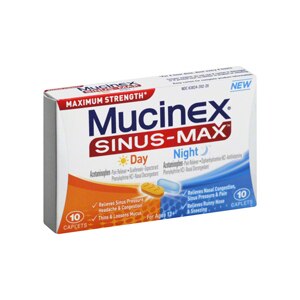 Mucinex Sinus-Max Day and Night Caplets, 20CT