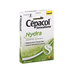 Cepacol Sensations Hydra Lozenges