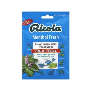 Ricola Menthol Fresh Cough Suppressant Throat Drops