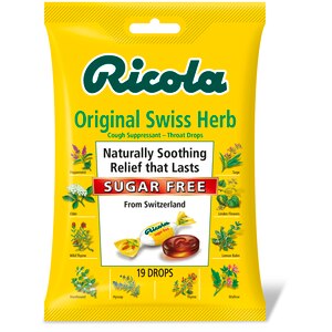 Ricola Throat Drops Mountain Herbs Sugar Free