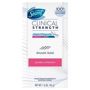 Secret Clinical Strength Anti-Perspirant Deodorant Advanced Solid Powder Protection Scent