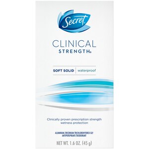 Secret Clinical Strength Waterproof All-Day Fresh Scent Deodorant