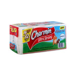Charmin Ultra Strong Big Rolls 2-Ply Bathroom Tissue Unscented