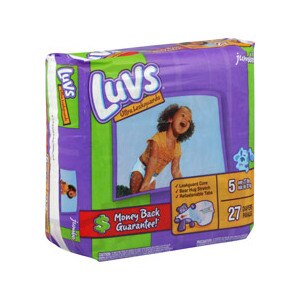 Luvs Ultra Leakguards Blue's Clues Diapers Jumbo Size 5 (Over 27 lbs)