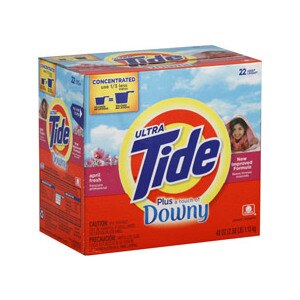 Tide Ultra Plus Downy Detergent, April Fresh