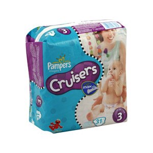 Pampers Cruisers Diapers Size 3 16-28 Lbs