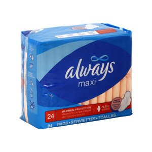 Always - Toallitas femeninas Maxi, protección máxima, con Flexi-Wings