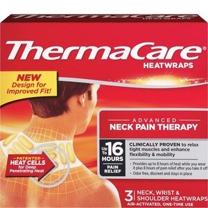 Thermacare Heatwraps Neck/Shoulder/Wrist