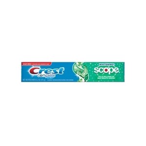 Crest Multi-Benefit Whitening Plus Scope Toothpaste Minty Fresh Striped