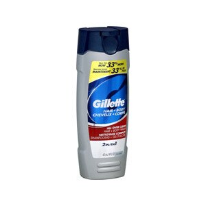 Gillette Hair + Body All Over Clean Body Wash