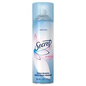 Secret Anti-Perspirant Deodorant Aerosol Spray Powder Fresh
