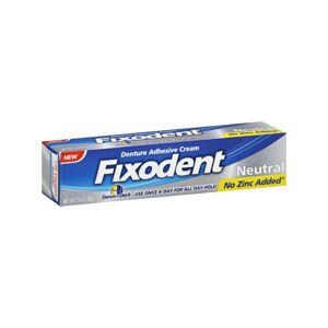 Fixodent Denture Adhesive Cream, Neutral