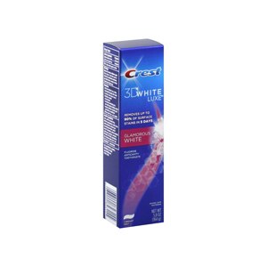 Crest 3D White Fluoride Anticavity Toothpaste Glamorous White