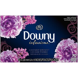 Downy Infusions Fabric Softener Sheets Lavender Serenity