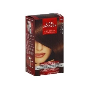 Vidal Sassoon Pro Series Salon Quality Hair Color, Dark Copper Red 4RC