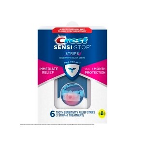 Crest Sensi-Stop Tooth Sensitivity Relief Strips, 6ct.