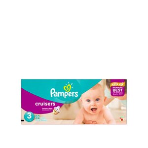 Pampers Cruisers 3-Way Fit Sesame Street Diapers Size 3 (16-28 lbs)