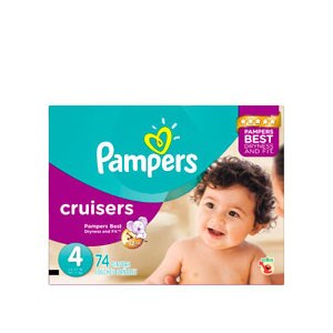Pampers Cruisers Sesame Street Diapers Size 4 (22-37 lbs)