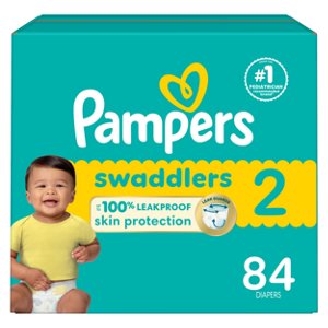 Pampers Swaddlers Diapers Size 2 (12-18 lbs)