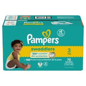 Pampers Swaddlers Diapers Stage 3, 16-28lb