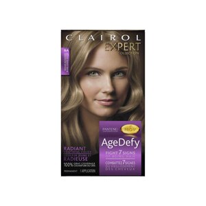 Clairol Expert Collection AgeDefy Permanent Hair Color, 8A Medash Blonde