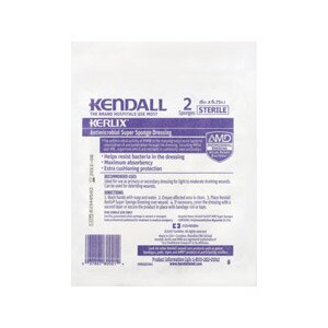 Kendall Antimicrobial Super Sponge Dressing