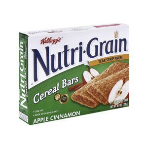 Kellogg's Nutri-Grain Cereal Bars Apple Cinnamon