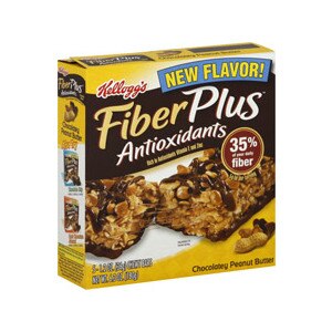 Kellogg's Fiber Plus Antioxidants Chocolatey Peanut Butter Chewy Bars