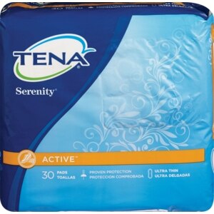 Tena Serenity Ultra Thins Protective Pads Light