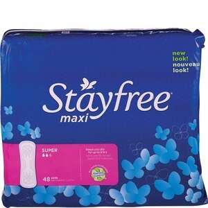 Stayfree Maxi Pads Super