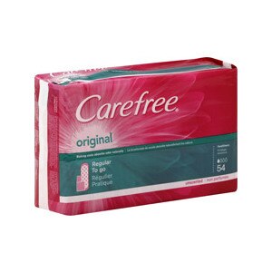 Carefree Original Regular to Go Pantiliners Unscented