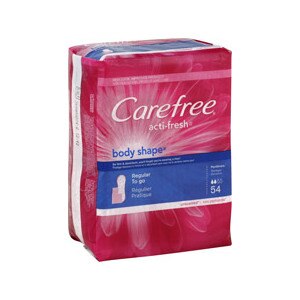 Carefree Acti-Fresh Body Shape Pantiliners Unscented To Go