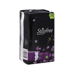 Stayfree Ultra Thin Overnight Pads with Wings